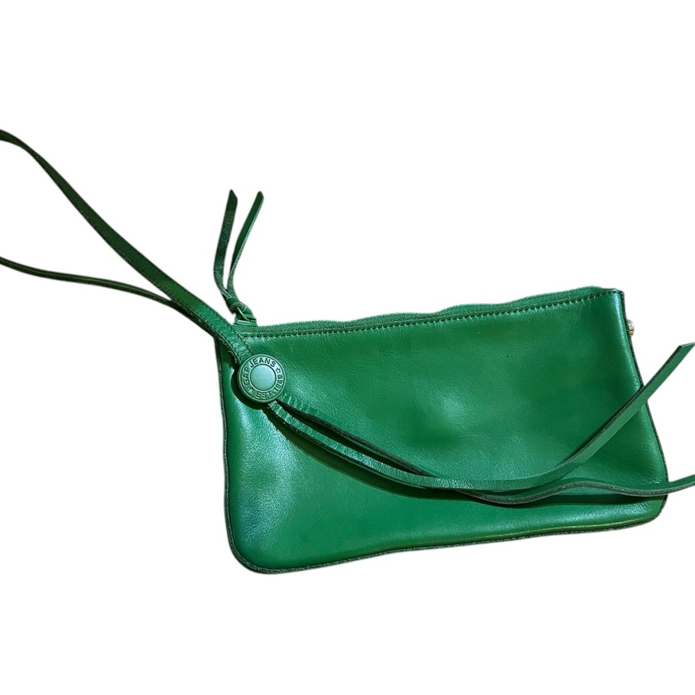 Gap Soft Leather Green Purse